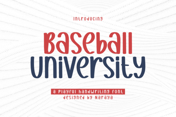 Baseball University: The Premium Display Font for Scroll-Stopping Campaigns