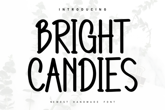 Bright Candies: The Perfect Handwritten Font for Modern Web Design