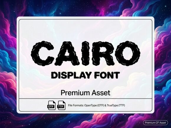 Cairo: The Premium Display Font That Elevates Small Business Branding
