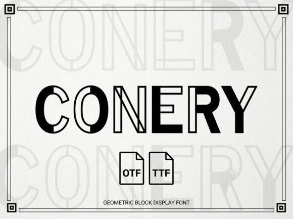 Conery: The Premium Display Font That Elevates Small Business Branding