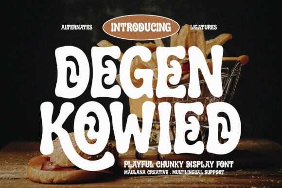 Degen Kowied: The Bold Display Font That Elevates Web Design
