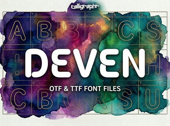 Deven: A Designer's Verdict on This Bold Display Typeface