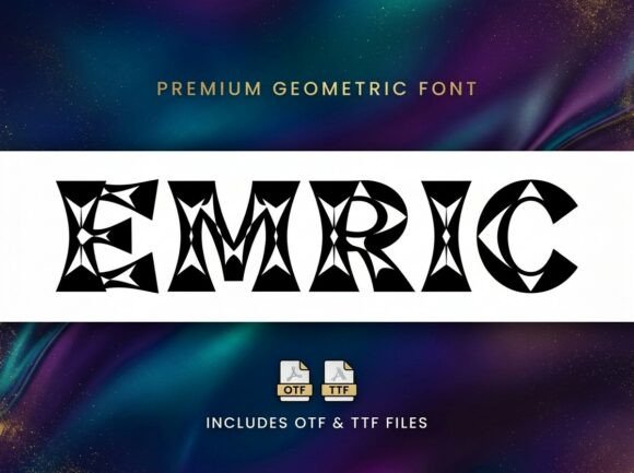 Emric Typeface: A Stunning Display Font for Modern Web Design