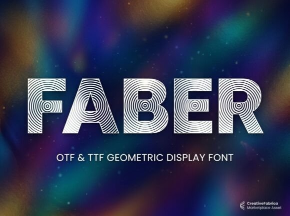 Faber: A Display Typeface for Editorial Impact