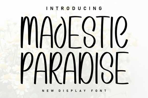 Majestic Paradise: The Handwritten Typeface for Polished Branding