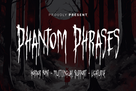 Phantom Phrases: The Horror Font That Elevates Your Brand Identity