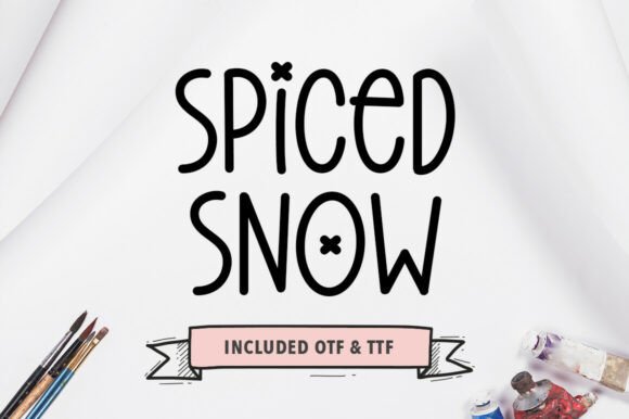 Spiced Snow: The Whimsical Typeface That Elevates Campaign Headlines