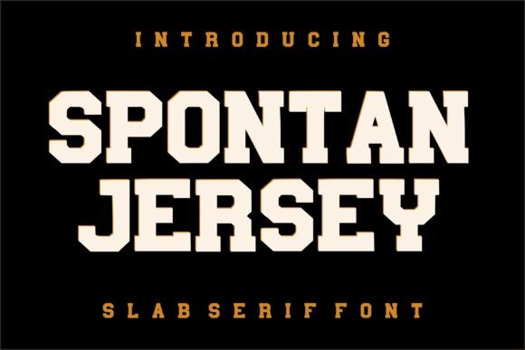 Spontan Jersey: The Bold Typeface for Scroll-Stopping Campaigns