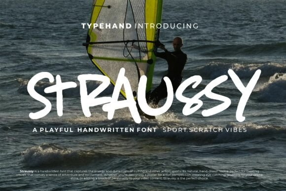 Straussy: A Dynamic Display Typeface for Bold Web Design