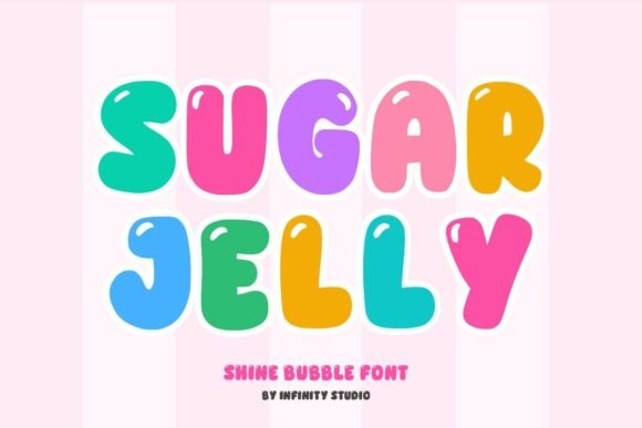 Sugar Jelly: The Playful Display Font for Bold Small Business Branding