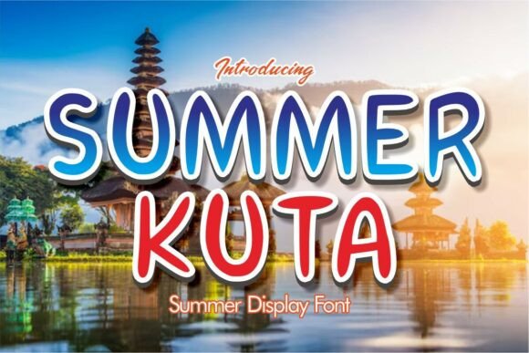 Summer Kuta: A Friendly Display Typeface for Modern Web Design