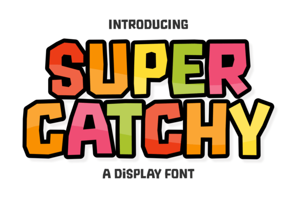 Super Catchy: The Vivacious Display Font That Brings Joy to Branding