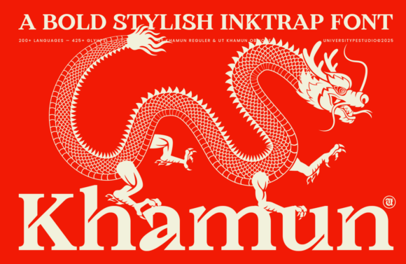 Ut Khamun: The Bold Serif Font That Transforms Campaign Headlines