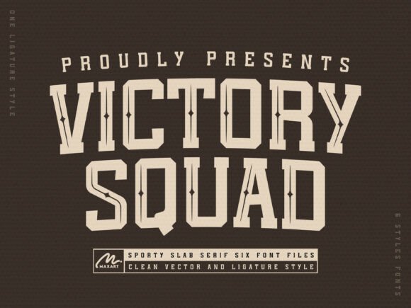 Victory Squad: The Bold Typeface for Scroll-Stopping Campaigns