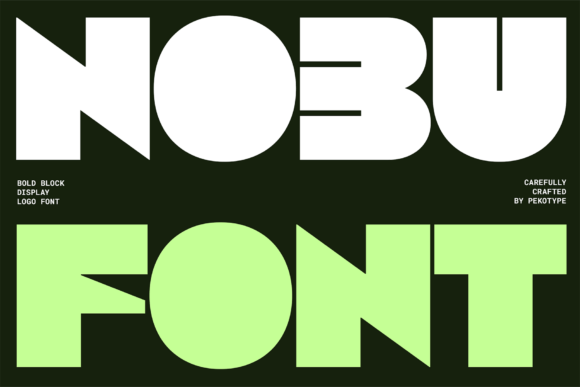 Why Nobu Is the Perfect Display Font for Modern Editorial Design